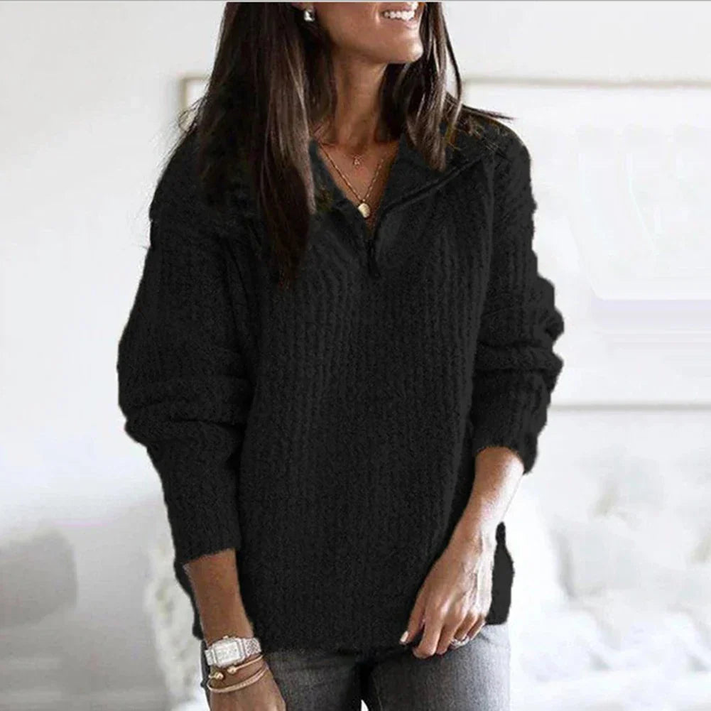 Jersey femenino moderno, estiloso y ideal para primavera y otoño