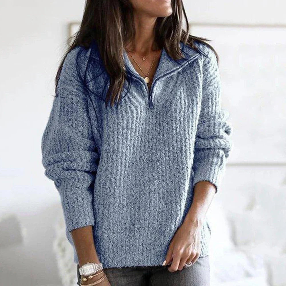 Jersey femenino moderno, estiloso y ideal para primavera y otoño