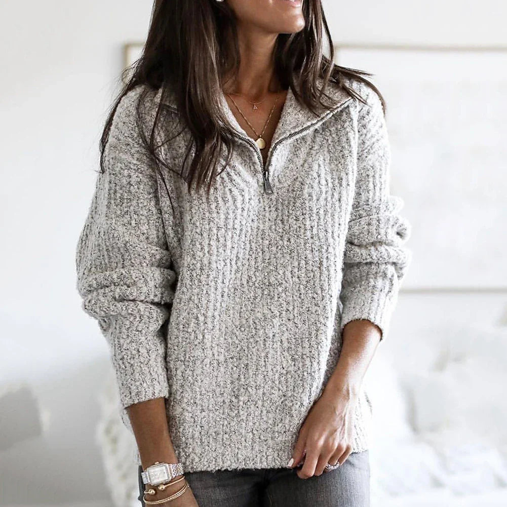 Jersey femenino moderno, estiloso y ideal para primavera y otoño