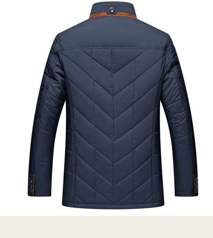 Chaqueta acolchada hombre cálida elegante casual otoño-invierno
