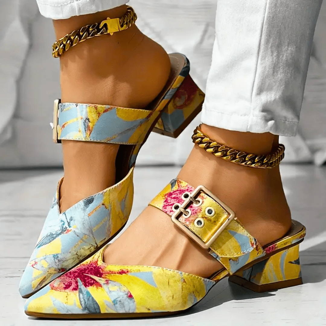 Zapatos de tacón para mujer con plantilla ortopédica