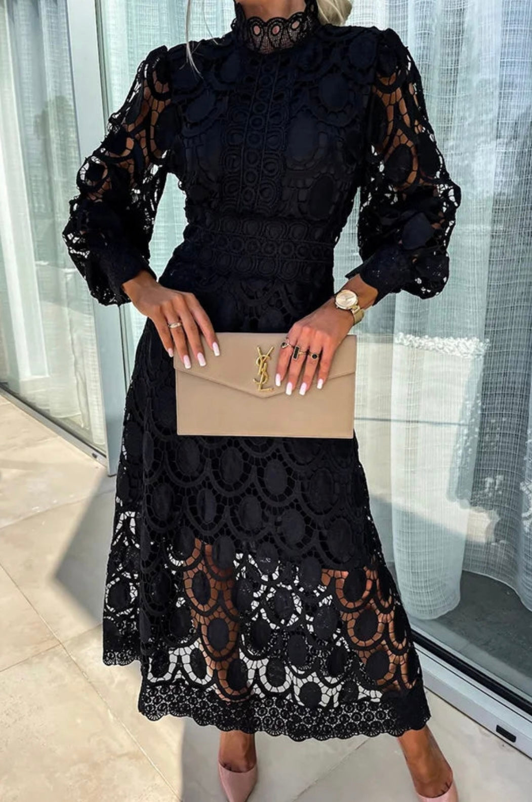 Katie | Elegante vestido de encaje