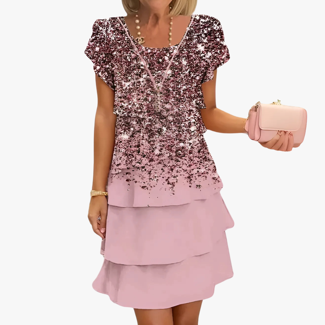 Vestido floral maxi mujer moderno chic casual y formal