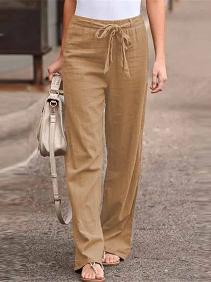 Pantalón verano mujer, elegante y transpirable para uso diario