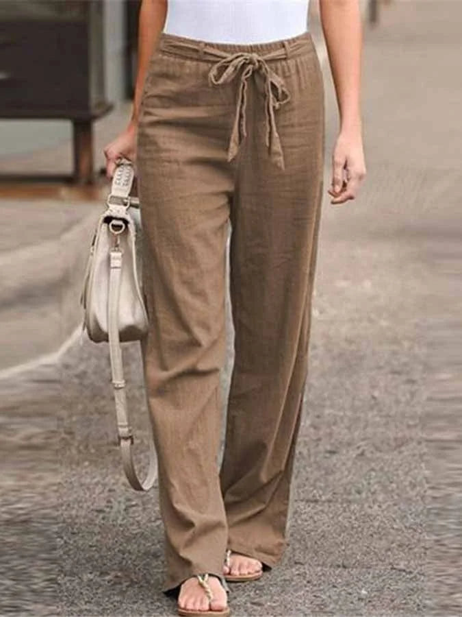Pantalón verano mujer, elegante y transpirable para uso diario