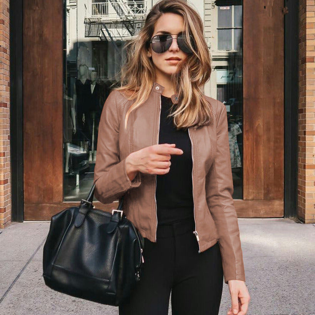 Chaqueta de mujer estilosa, cómoda y versátil para primavera y otoño