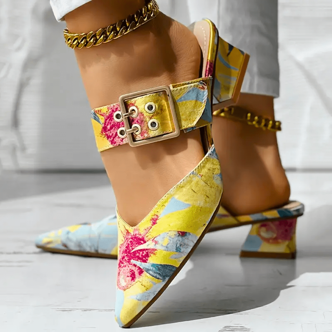Zapatos de tacón para mujer con plantilla ortopédica