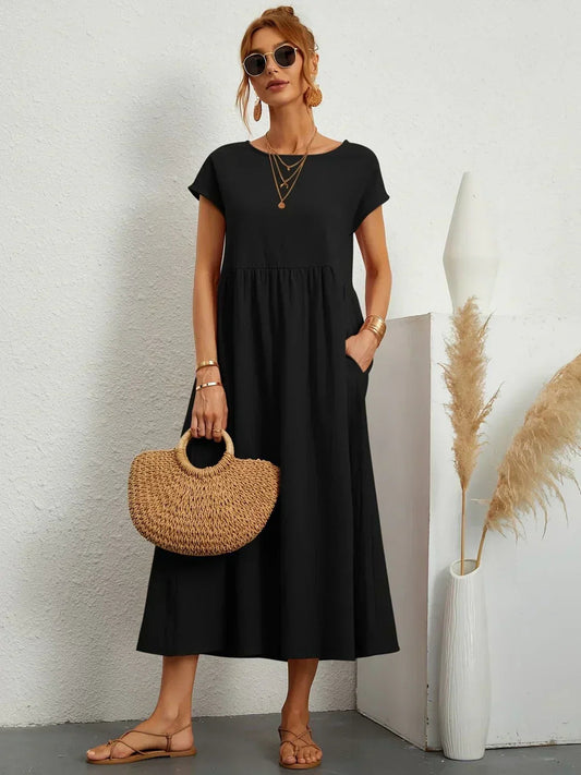 Emmie | Vestido midi informal