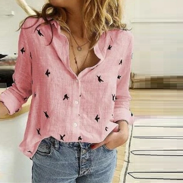 Blusa femenina moderna, cómoda y estilosa