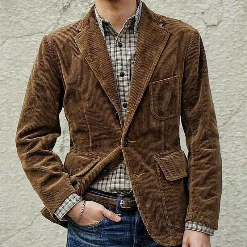 Blazer y chaleco masculino, chic y versátil