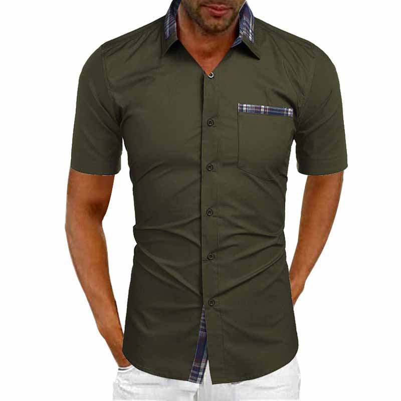 Camisa ligera de hombre, ideal para primavera y verano
