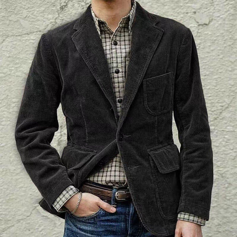 Blazer y chaleco masculino, chic y versátil