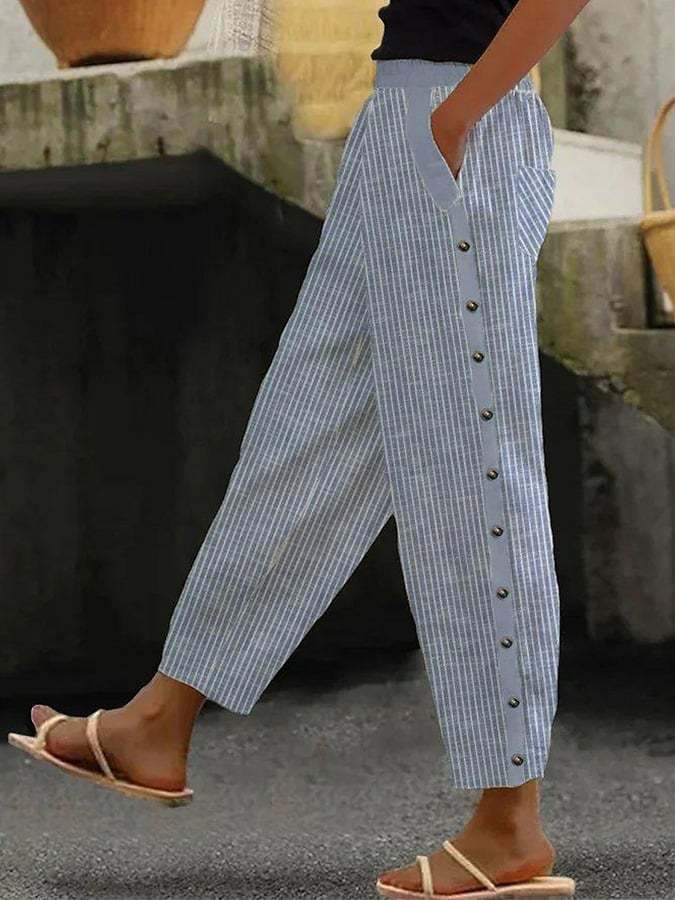 Pantalones holgados de mujer, chic y confortables para primavera y verano