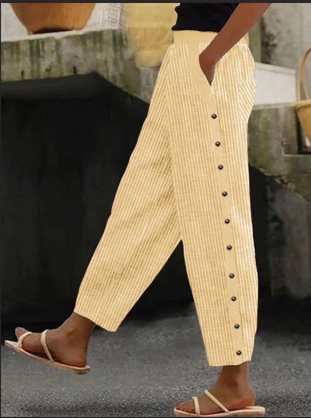 Pantalones holgados de mujer, chic y confortables para primavera y verano
