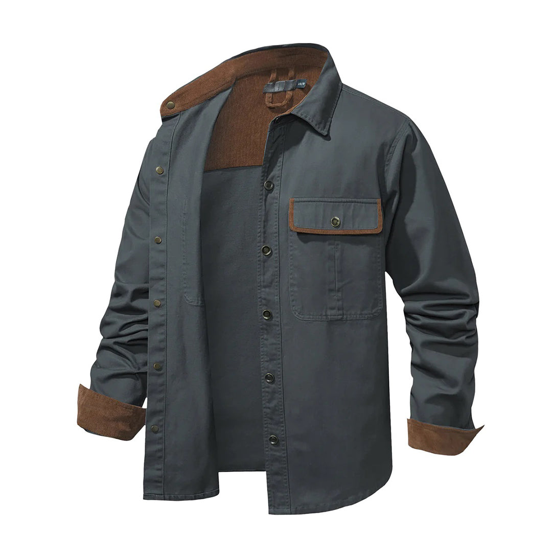 Camisa hombre elegante y ligera, cómoda para uso diario