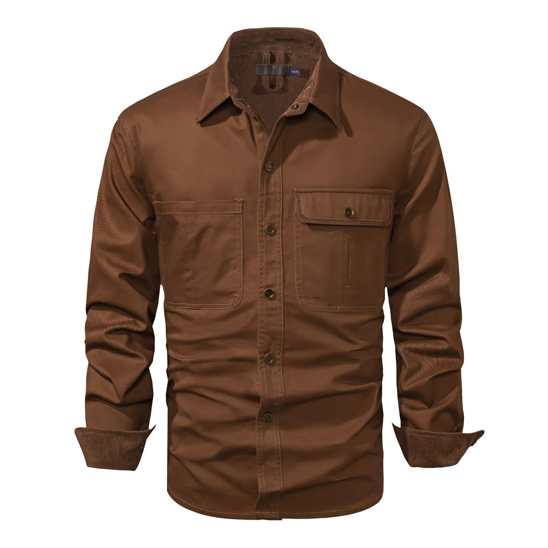 Camisa hombre elegante y ligera, cómoda para uso diario