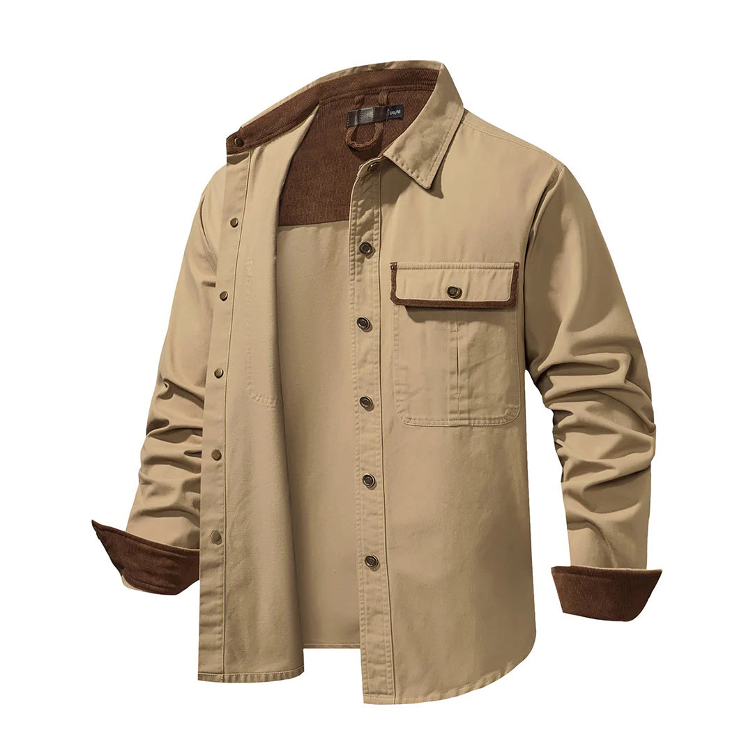 Camisa hombre elegante y ligera, cómoda para uso diario