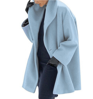 Abrigo trench clásico de invierno para mujer | Protección elegante contra el frío