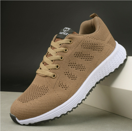 Zapatillas ligeras para mujer: transpirables y con amortiguación para hacer ejercicio físico.