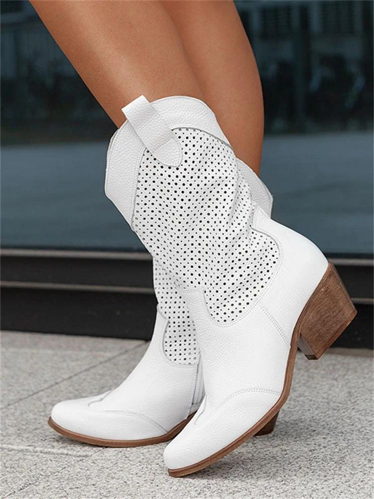Botas estilo western cómodas y sofisticadas