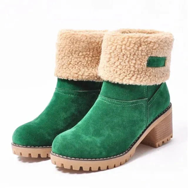 Botas de invierno mujer, modernas y confortables para uso diario