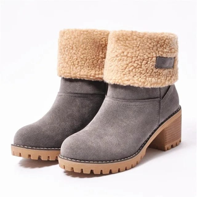 Botas de invierno mujer, modernas y confortables para uso diario