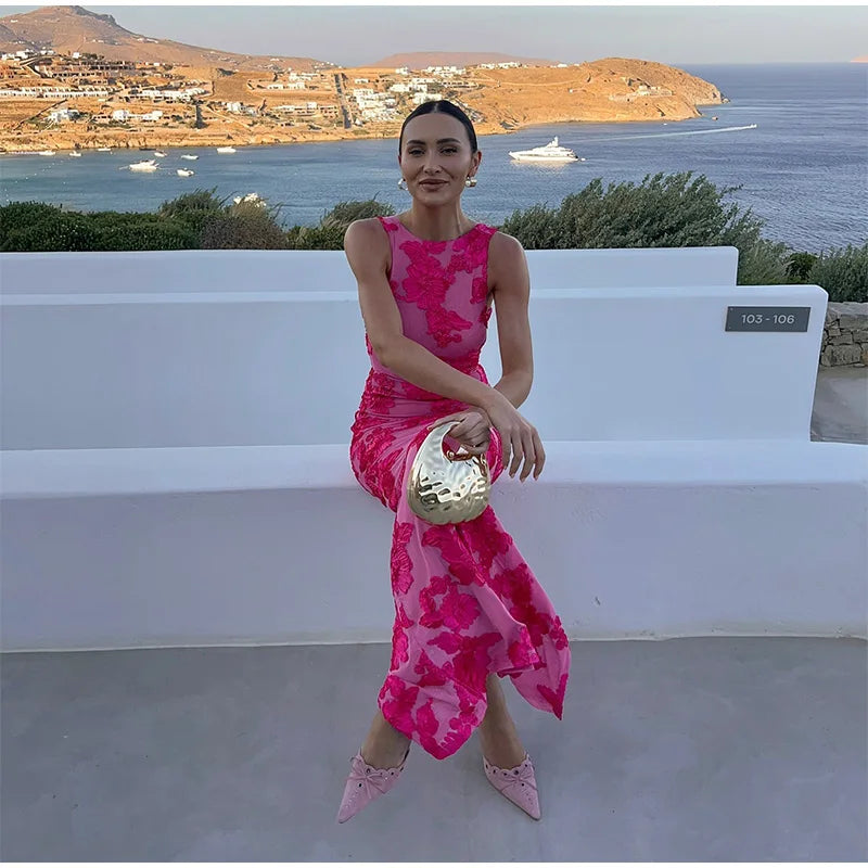 Vestido floral mujer, ligero y elegante para primavera o verano