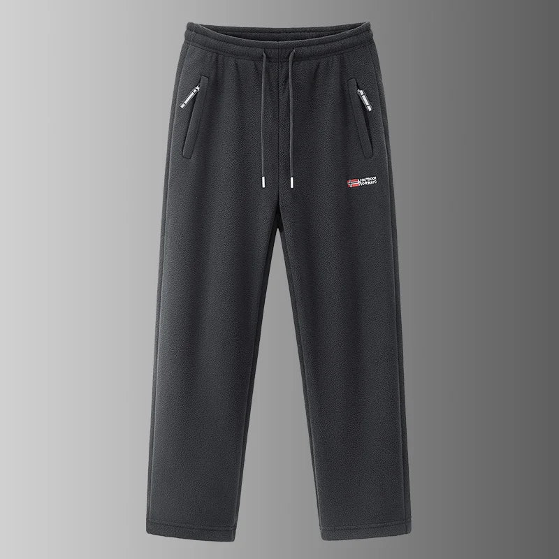 Pantalones fleece térmicos resistentes cálidos y versátiles