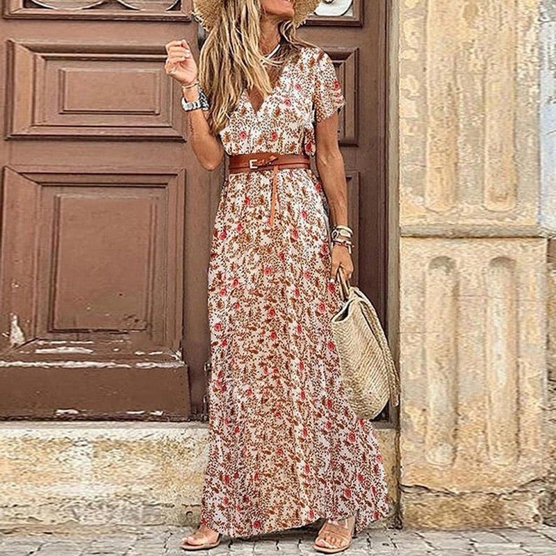Vestido mujer estilo bohemio, sofisticado y confortable