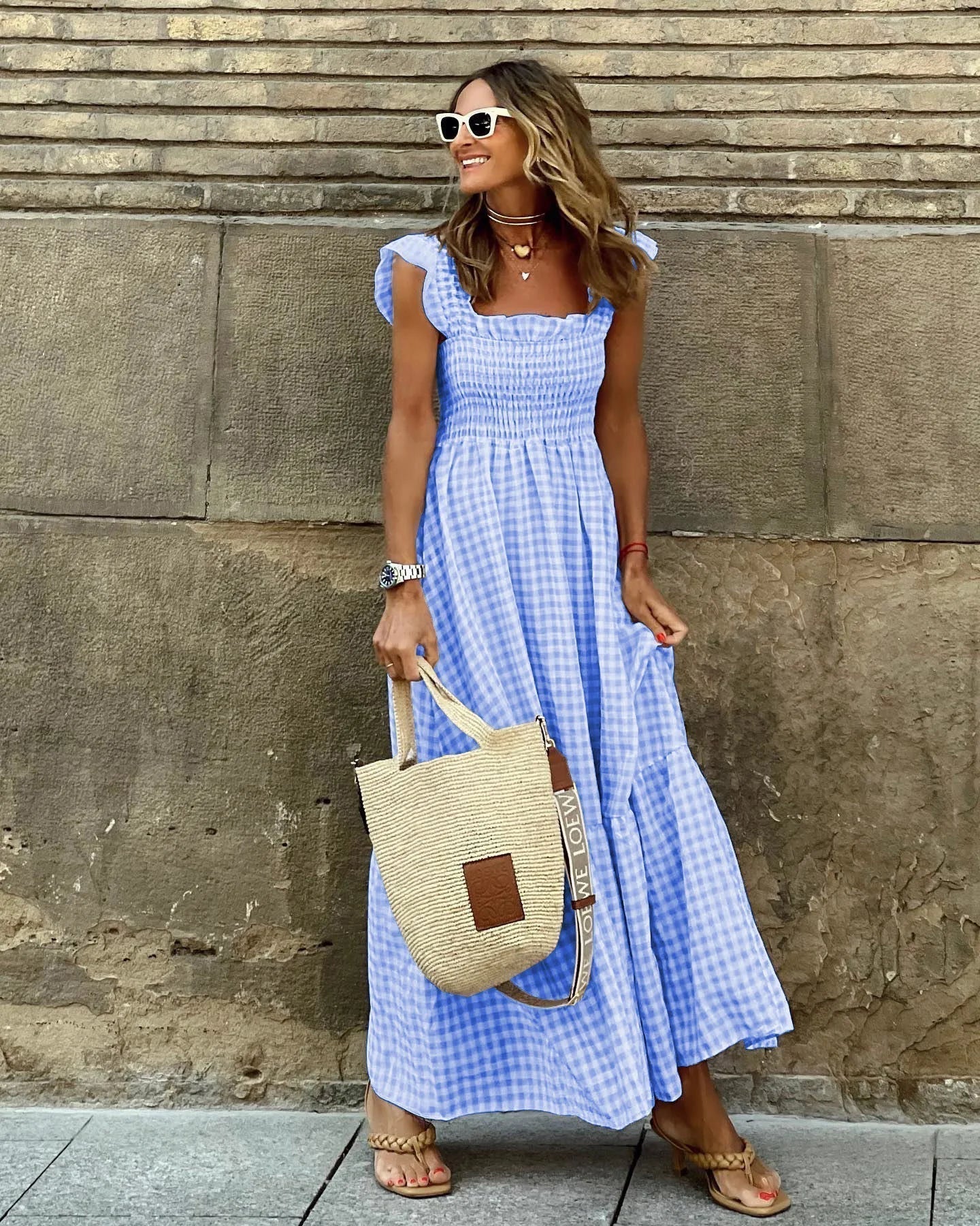 Vestido Retro Mujer – Ideal para Oficina, Ocio o Reuniones Informales