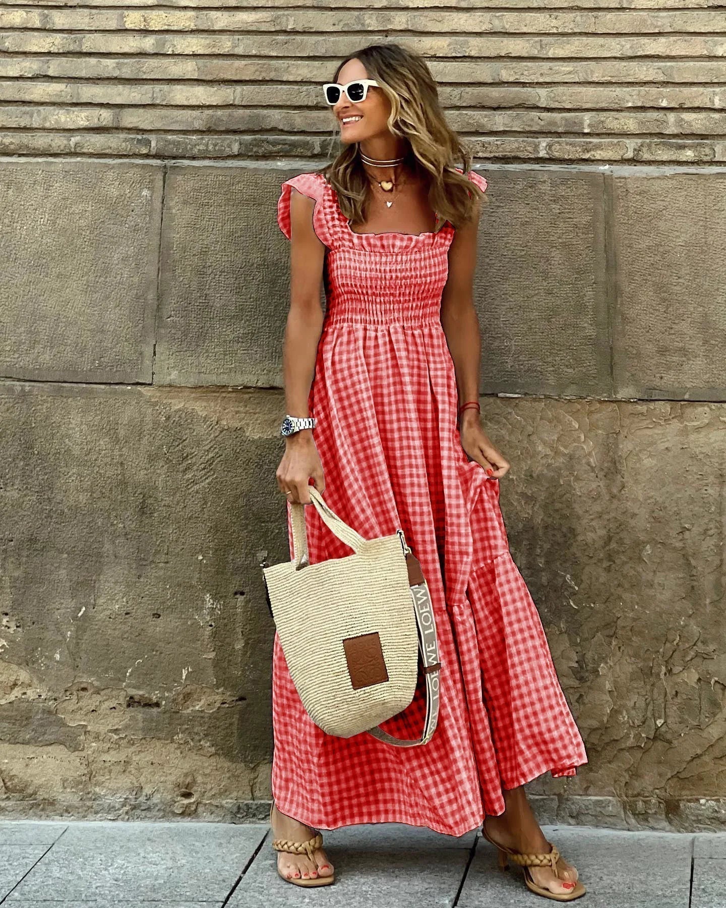 Vestido Retro Mujer – Ideal para Oficina, Ocio o Reuniones Informales
