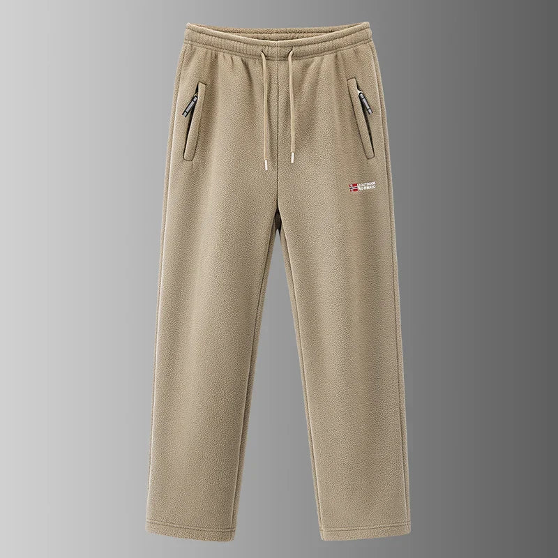 Pantalones fleece térmicos resistentes cálidos y versátiles