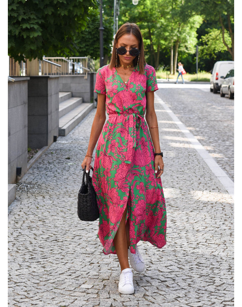 Grace | Elegante vestido con cuello en V