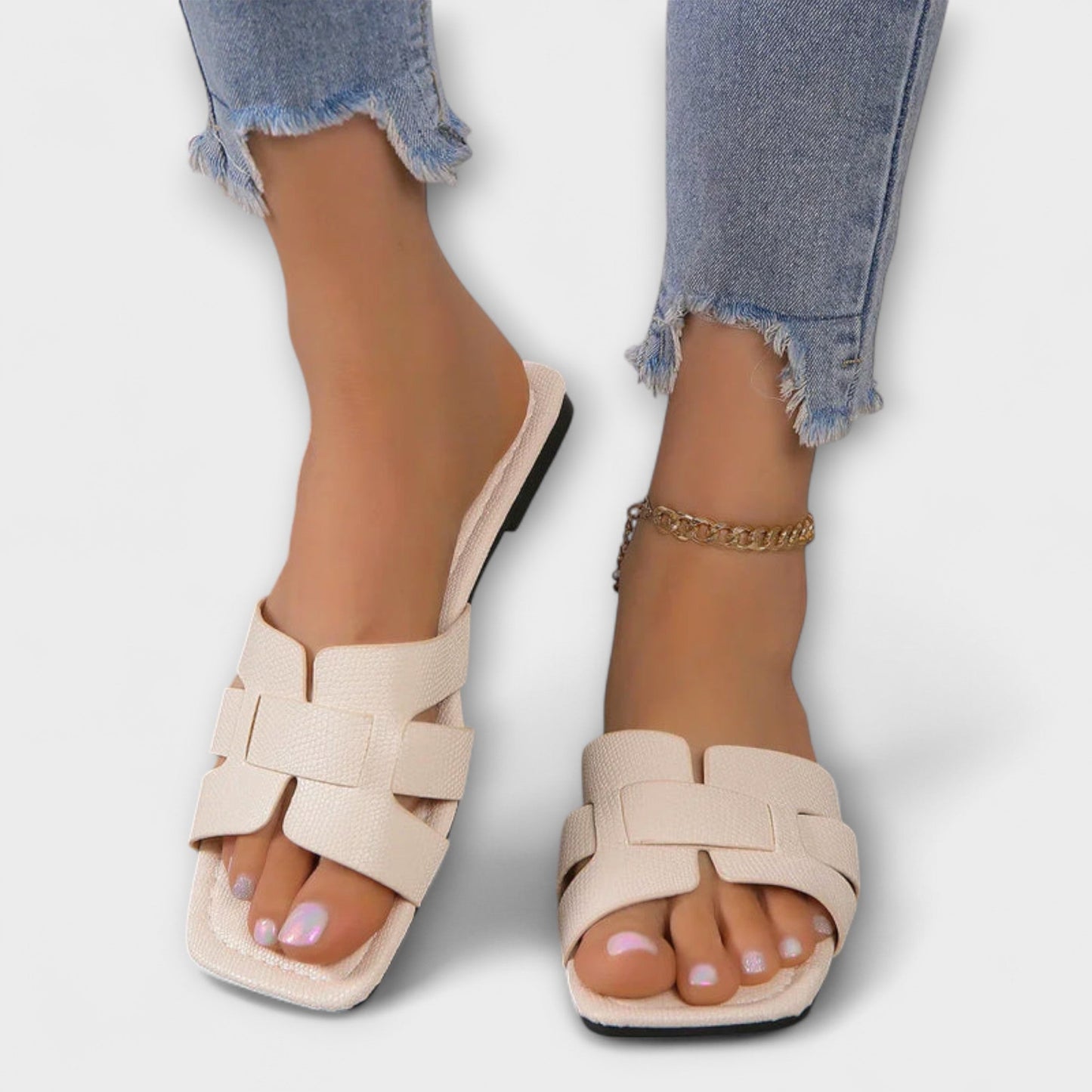 Helen | Sandalias planas para mujer