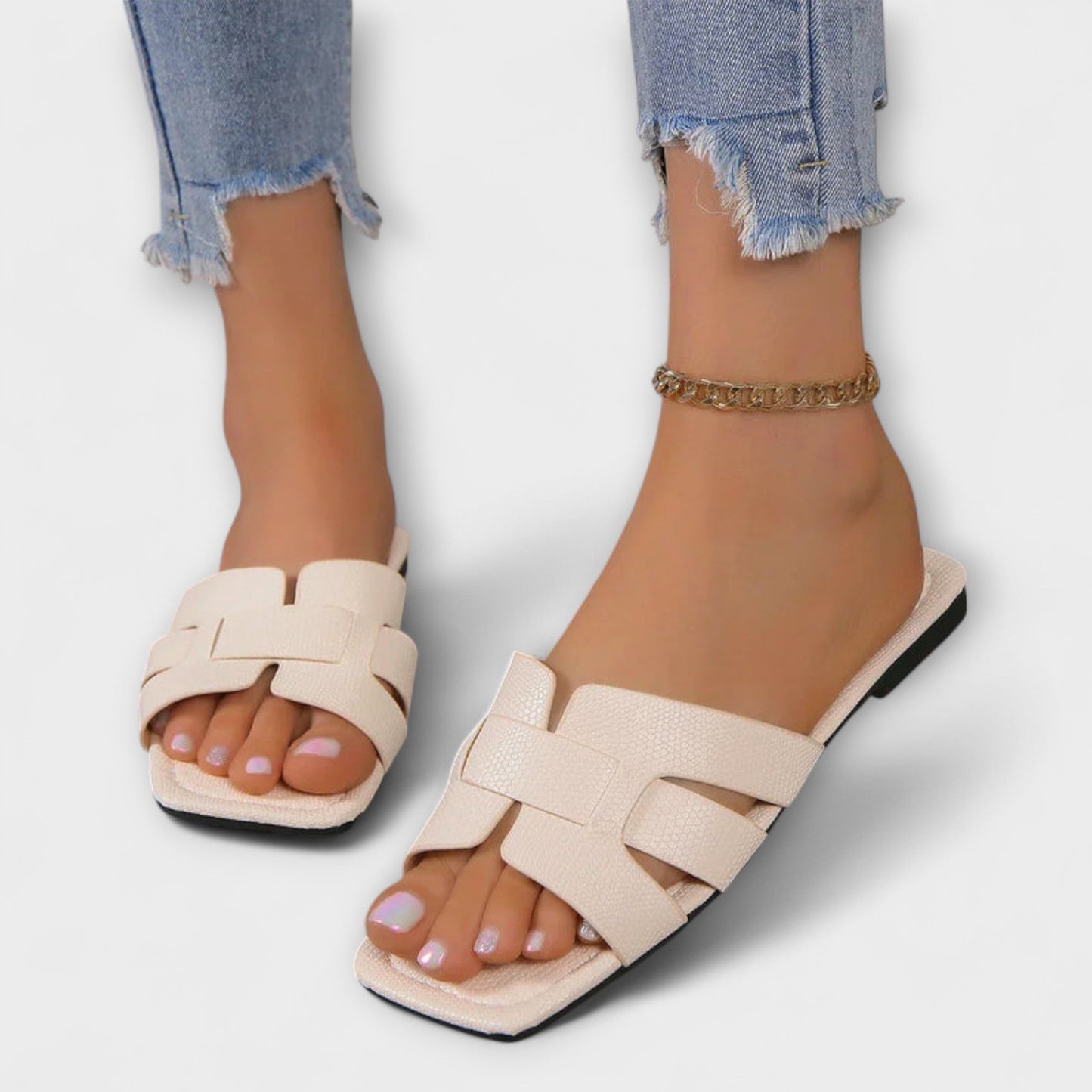 Helen | Sandalias planas para mujer