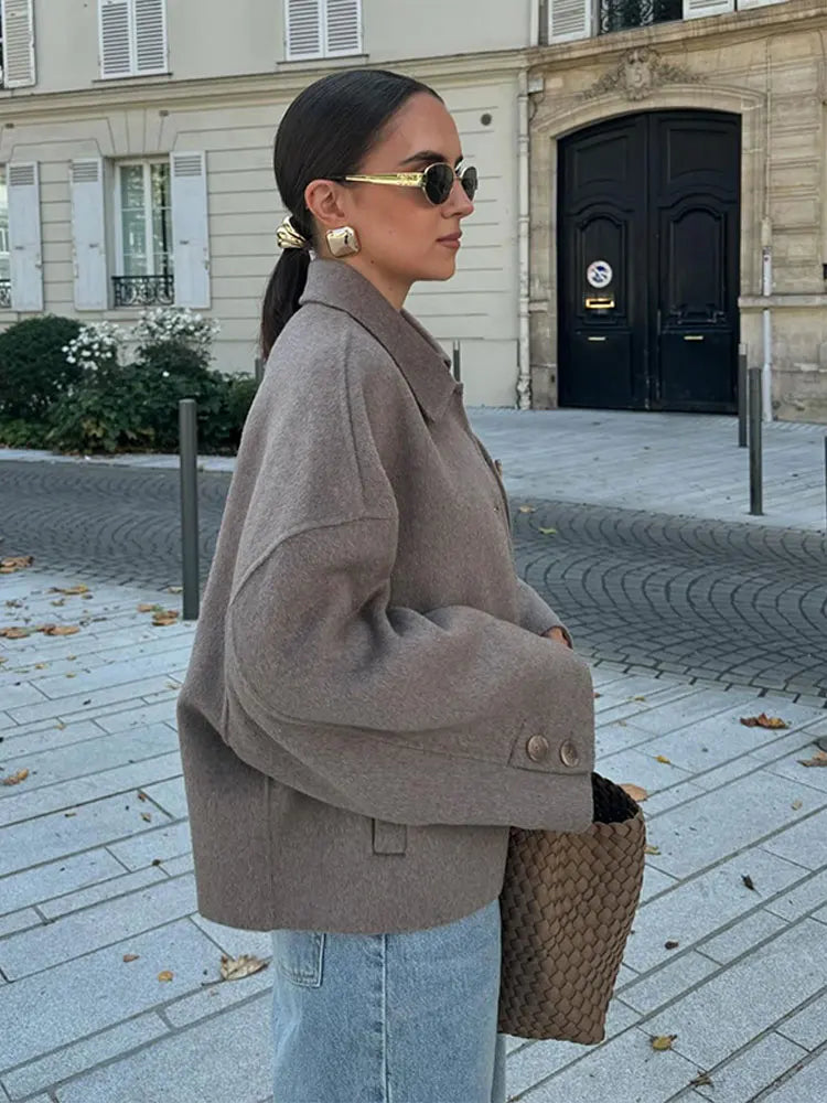 Elegante chaqueta de invierno para mujer: cómoda y apta para el día a día