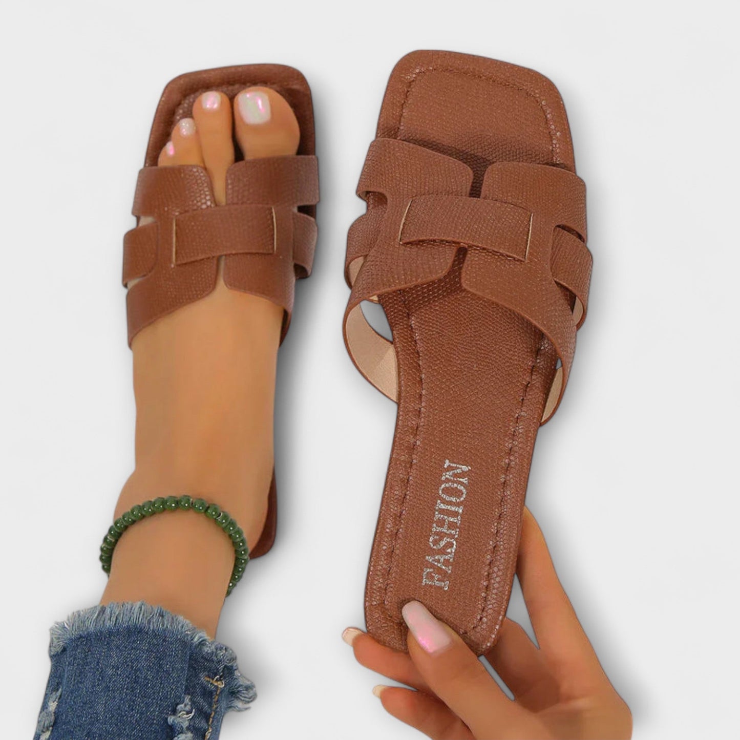Helen | Sandalias planas para mujer
