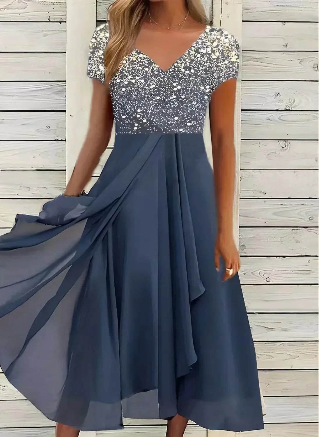 Scottie | Elegante vestido midi