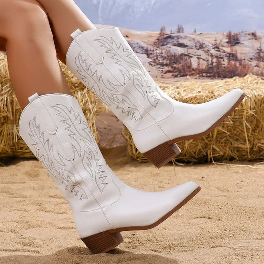 Botines western mujer con soporte, ergonómicos y modernos