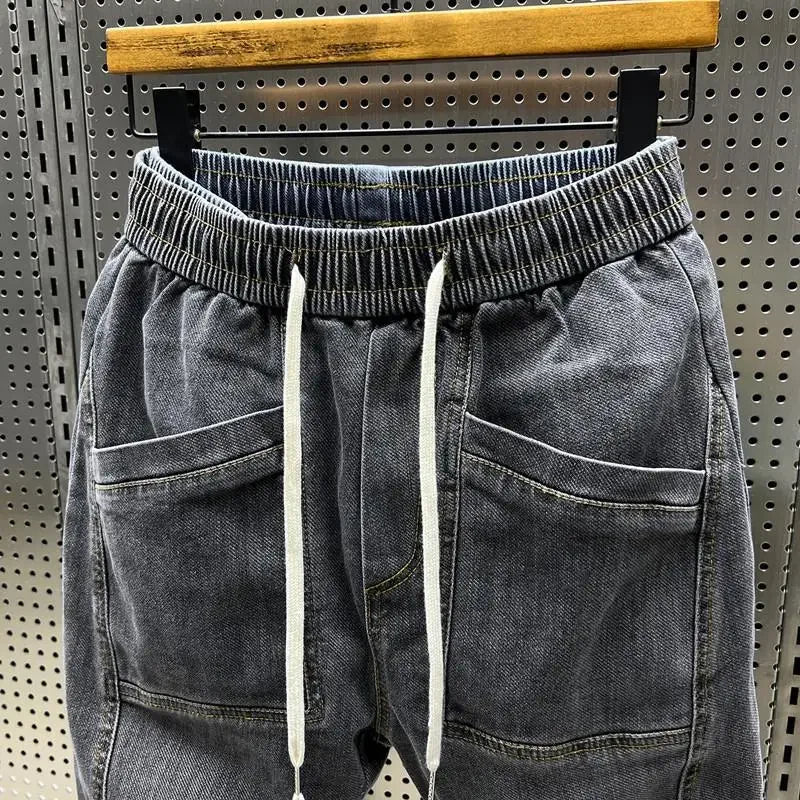 Pantalones Hombre – Estilo Denim con Comodidad Jogging, Casual Chic