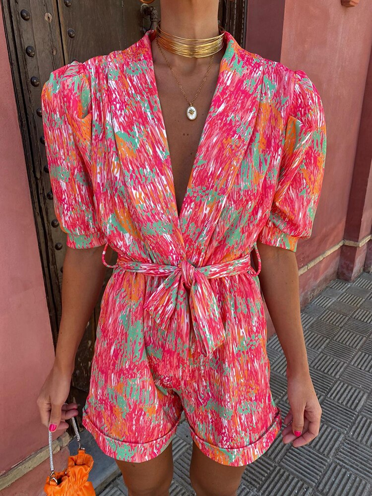 Playsuit Mujer – Color Lavanda, Sofisticado y Cómodo para Verano