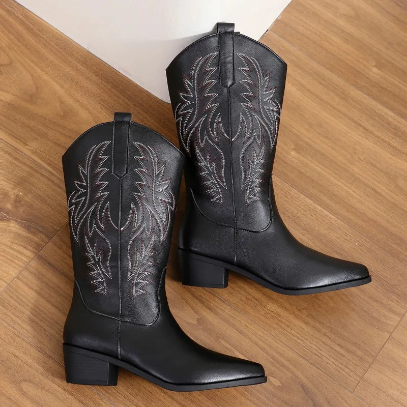 Botines western mujer con soporte, ergonómicos y modernos