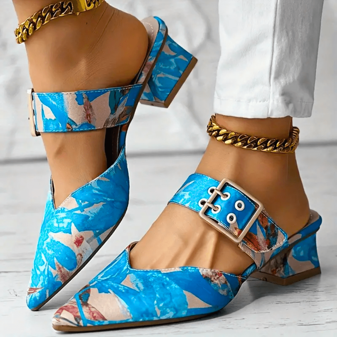 Zapatos de tacón para mujer con plantilla ortopédica