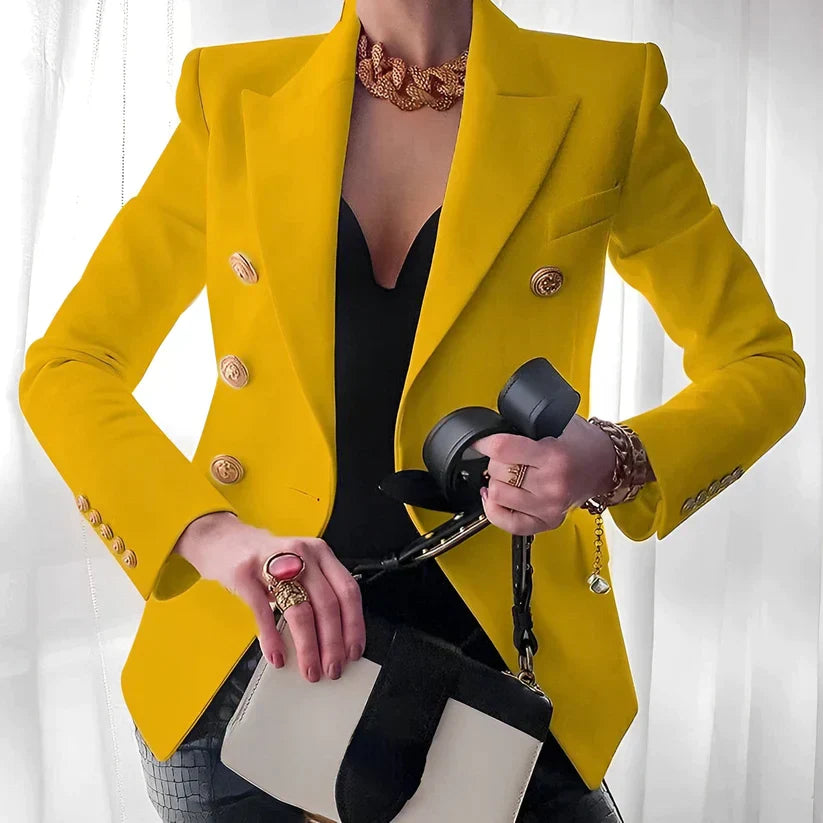 Blazer mujer corte clásico, sofisticado y cómodo para diario