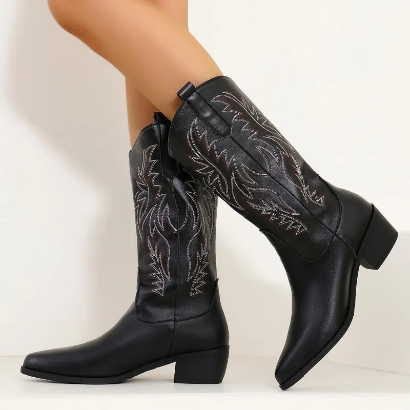 Botines western mujer con soporte, ergonómicos y modernos