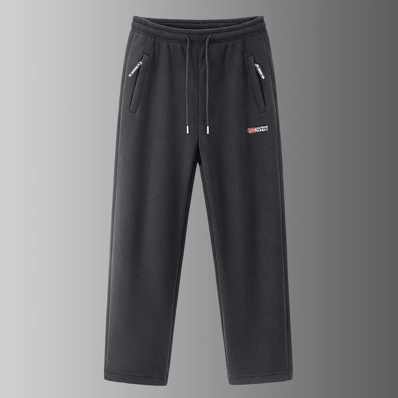 Pantalones fleece térmicos resistentes cálidos y versátiles