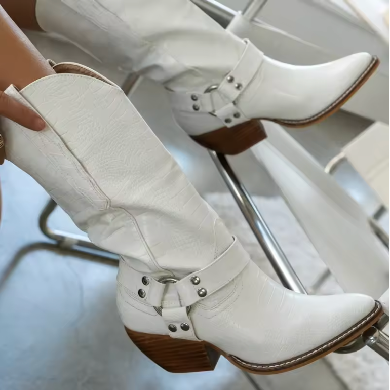 Botas vaqueras femeninas, sofisticadas y cómodas para otoño e invierno