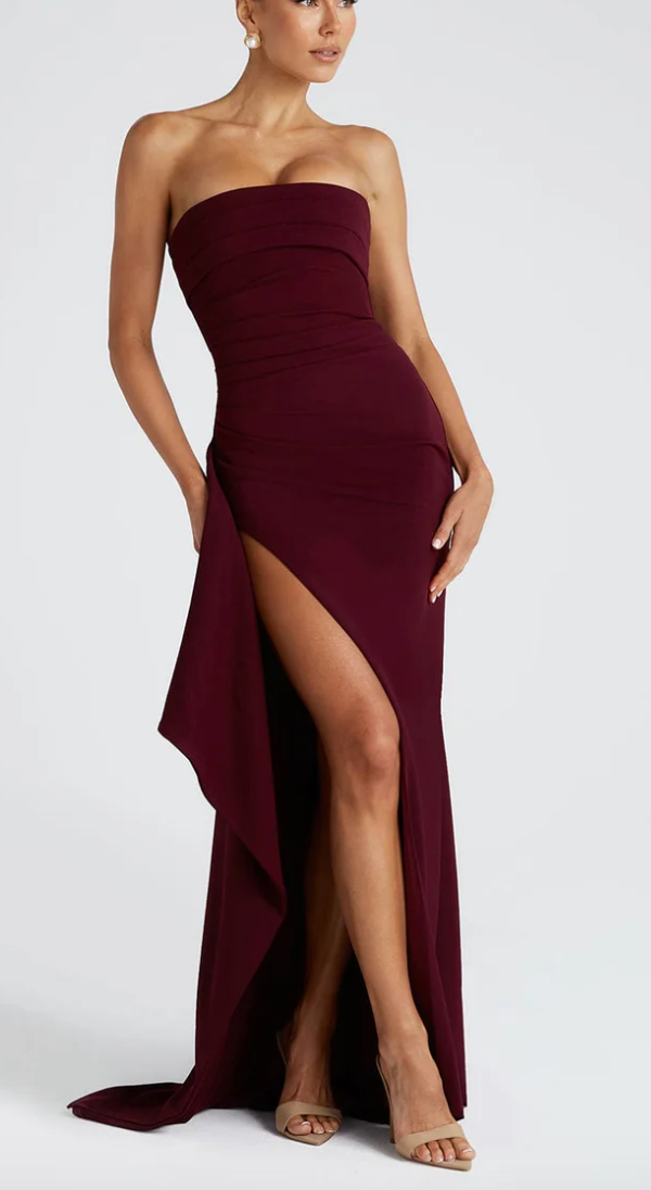 Heather | Maxivestido sin tirantes