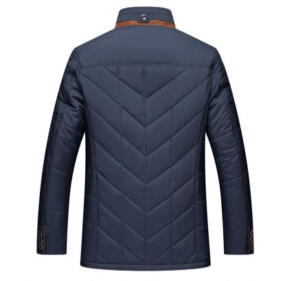 Abrigo masculino moderno, elegante y versátil para diario