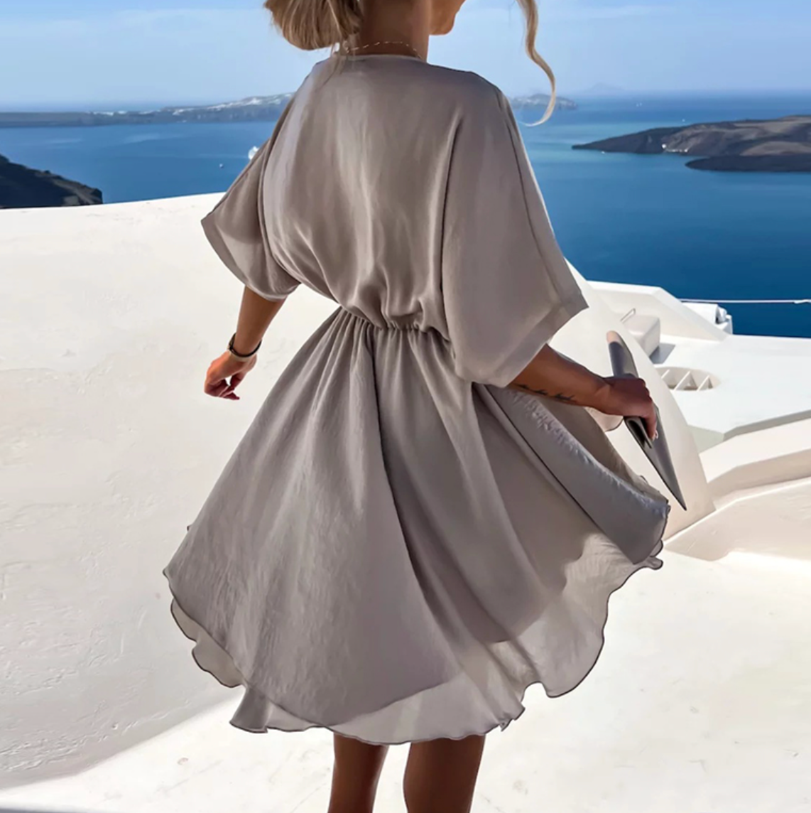 Vestido mujer estilo moderno, fresco y versátil para primavera